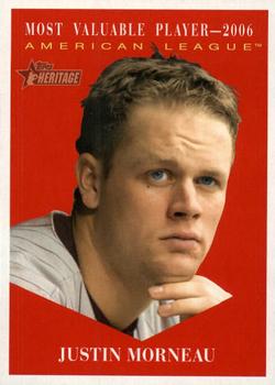 2010 Topps Heritage #475 Justin Morneau Front