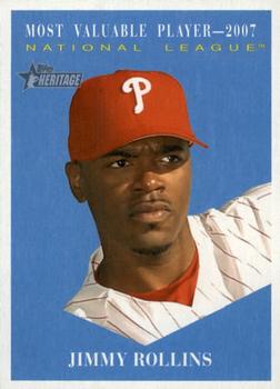 2010 Topps Heritage #478 Jimmy Rollins Front
