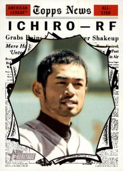 2010 Topps Heritage #487 Ichiro Suzuki Front