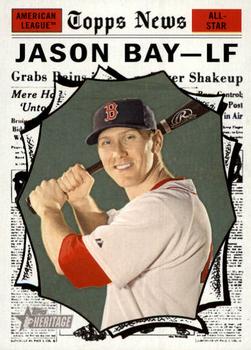 2010 Topps Heritage #491 Jason Bay Front