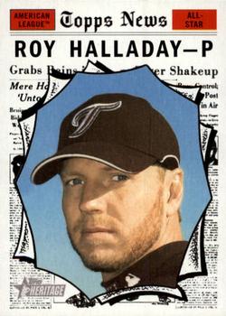 2010 Topps Heritage #495 Roy Halladay Front