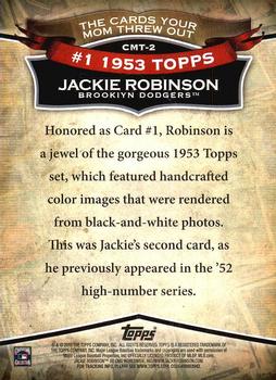 2010 Topps - The Cards Your Mom Threw Out #CMT-2 Jackie Robinson Back