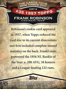 2010 Topps - The Cards Your Mom Threw Out #CMT-6 Frank Robinson Back