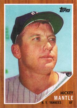 2010 Topps - The Cards Your Mom Threw Out #CMT-11 Mickey Mantle Front