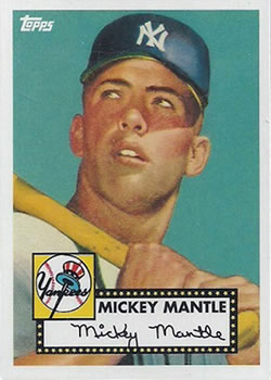 2010 Topps - The Cards Your Mom Threw Out #CMT-1 Mickey Mantle Front