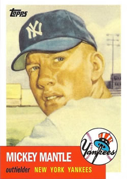 2010 Topps - The Cards Your Mom Threw Out #CMT60 Mickey Mantle Front