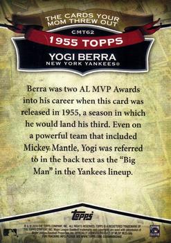 2010 Topps - The Cards Your Mom Threw Out #CMT62 Yogi Berra Back
