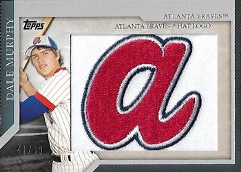 2010 Topps - Manufactured Hat Logo Patch #MHR-42 Dale Murphy Front