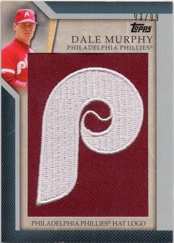 2010 Topps - Manufactured Hat Logo Patch #MHR-43 Dale Murphy Front