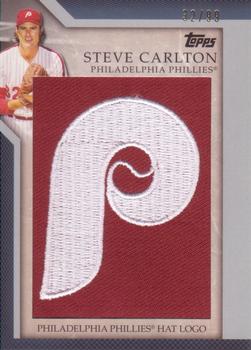 2010 Topps - Manufactured Hat Logo Patch #MHR-100 Steve Carlton Front