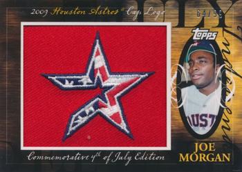 2010 Topps - Manufactured Hat Logo Patch #MHR-351 Joe Morgan Front