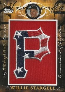 2010 Topps - Manufactured Hat Logo Patch #MHR-354 Willie Stargell Front