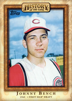 2010 Topps - History of the Game #HOTG19 First MLB Draft Front