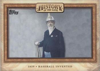 2010 Topps - History of the Game #HOTG1 Baseball Invented Front