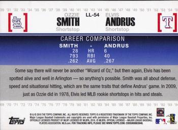 2010 Topps - Legendary Lineage #LL-54 Ozzie Smith / Elvis Andrus Back