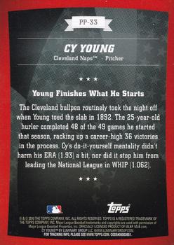 2010 Topps - Peak Performance #PP-33 Cy Young Back