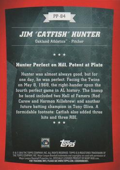 2010 Topps - Peak Performance #PP-84 Catfish Hunter Back
