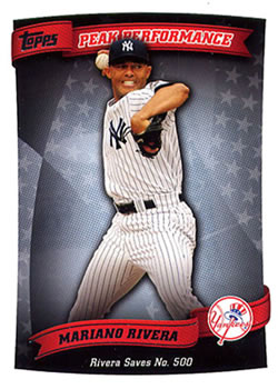 2010 Topps - Peak Performance #PP-13 Mariano Rivera Front