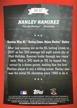 2010 Topps - Peak Performance #PP-37 Hanley Ramirez Back