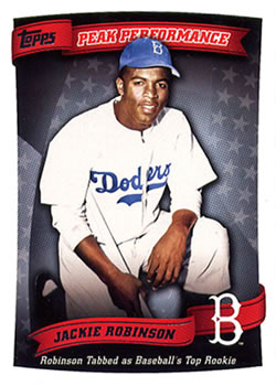 2010 Topps - Peak Performance #PP-45 Jackie Robinson Front