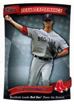 2010 Topps - Peak Performance #PP-63 Clay Buchholz Front