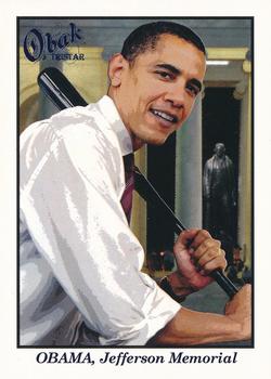 2009 TriStar Obak - Barack Obama #O-EX3 Barack Obama Front