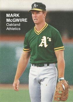 1988 Action Superstars (18 cards, unlicensed) #3 Mark McGwire Front