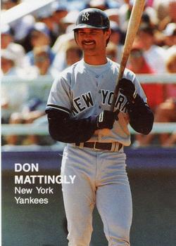 1988 Action Superstars (18 cards, unlicensed) #6 Don Mattingly Front