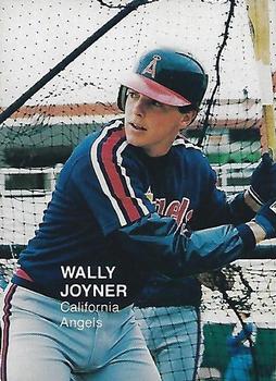 1988 Action Superstars (18 cards, unlicensed) #13 Wally Joyner Front