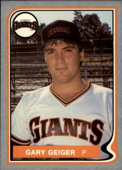 1987 Pacific Everett Giants #24 Gary Geiger Front