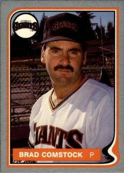 1987 Pacific Everett Giants #27 Brad Comstock Front