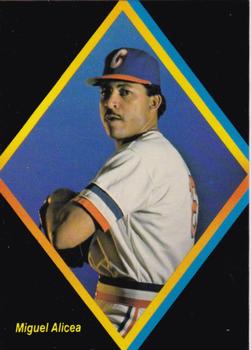 1987 WBTV Charlotte O's #16 Miguel Alicea Front