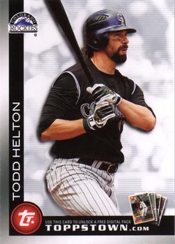 2010 Topps - Ticket to Topps Town #TTT17 Todd Helton Front