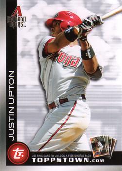 2010 Topps - Ticket to Topps Town #TTT19 Justin Upton Front