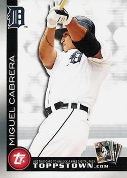 2010 Topps - Ticket to Topps Town #TTT15 Miguel Cabrera Front