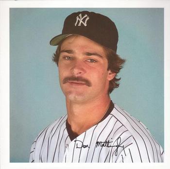 1984 New York Yankees Photo Album #NNO Don Mattingly Front