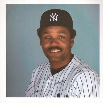 1984 New York Yankees Photo Album #NNO Omar Moreno Front