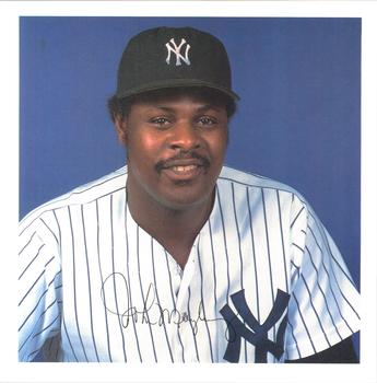 1982 New York Yankees Photo Album #NNO John Mayberry Front