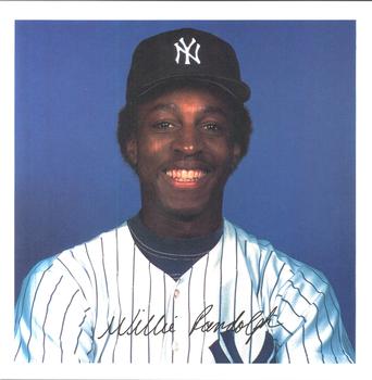 1982 New York Yankees Photo Album #NNO Willie Randolph Front