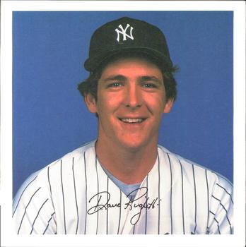 1982 New York Yankees Photo Album #NNO Dave Righetti Front