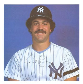 1981 New York Yankees Photo Album #NNO Rick Cerone Front