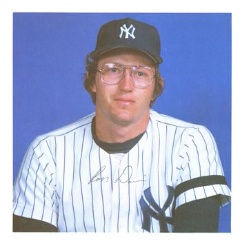 1981 New York Yankees Photo Album #NNO Ron Davis Front