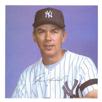1981 New York Yankees Photo Album #NNO Gene Michael Front
