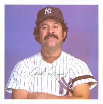 1981 New York Yankees Photo Album #NNO Aurelio Rodriguez Front