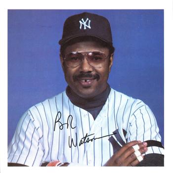 1981 New York Yankees Photo Album #NNO Bob Watson Front