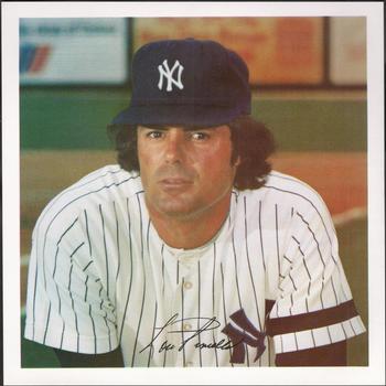 1980 New York Yankees Photo Album #NNO Lou Piniella Front