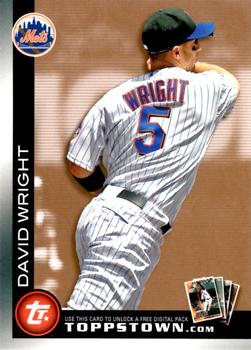 2010 Topps - Ticket to Topps Town Gold #FCTTT2 David Wright Front