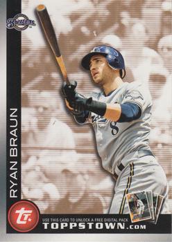 2010 Topps - Ticket to Topps Town Gold #FCTTT24 Ryan Braun Front