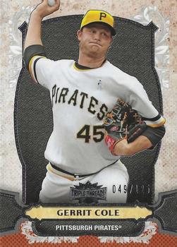 2014 Topps Triple Threads - Amber #4 Gerrit Cole Front