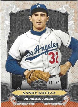 2014 Topps Triple Threads - Amber #75 Sandy Koufax Front